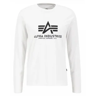 Koszulka Longsleeve Alpha Industries Basic 100510 09 - Biała RATY 0% | PayPo | GRATIS WYSYŁKA | ZWROT DO 100 DNI - Odzież taktyczna i umundurowanie - miniaturka - grafika 1