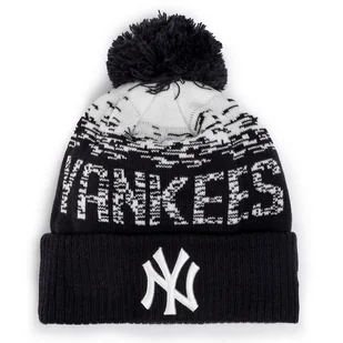 Czapka New Era Mlb Sport Knit Neyy 80536115 Granatowy - Czapki męskie - miniaturka - grafika 1