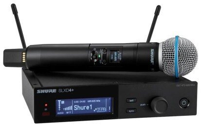 Mikrofon Shure Shure SLXD24+E/B58 - Mikrofon bezprzewodowy z kapsułą Beta 58A