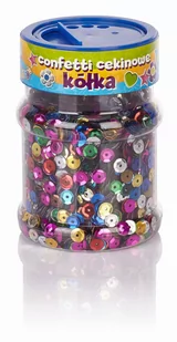 Astra Astra, confetti cekinowe kółka, mix kolorów, 100 g - Scrapbooking - miniaturka - grafika 1