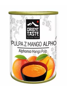 ORIENT TASTE Pulpa z mango bez cukru 850g Orient Taste 5902166713860 - Zdrowa żywność - miniaturka - grafika 1