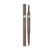 Cienie do powiek - Rimmel BROW THIS WAY - Automatyczna kredka do brwi ze szczoteczką - 002 - MEDIUM BROWN RIMBWKBSZ-ZESZ-01 - miniaturka - grafika 1