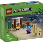 Klocki - LEGO 21251 Minecraft Pustynna wyprawa Steve'a - miniaturka - grafika 1