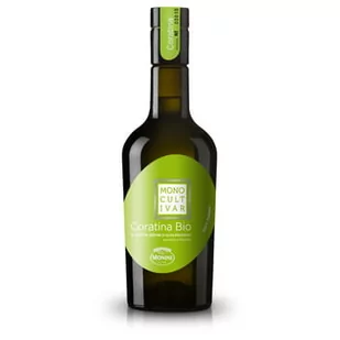 Monini Oliwa z oliwek Extra Vergine BIO MONOC. CORATINA 100% ITAL. 500 ml - Zdrowa żywność - miniaturka - grafika 1