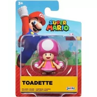 Figurki dla dzieci - SUPER MARIO NINTENDO JAKKS PACIFIC ORYGINALNA RUCHOMA FIGURKA TOADETTE 5 cm - miniaturka - grafika 1