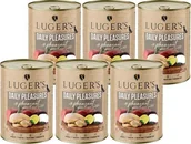 Mokra karma dla psów - Karma mokra dla psa Luger's Daily Pleasures z bażantem, szpinakiem i ziemniakiem zestaw 6 x 400 g - miniaturka - grafika 1