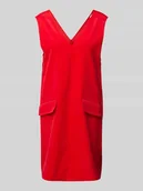 Sukienki - Sukienka mini z dekoltem w serek model ‘CORDA’ - miniaturka - grafika 1