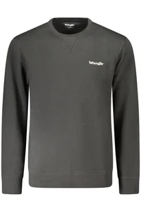 WRANGLER MĘSKA BLUZA Z ROZPINANYM NA ZAMEK CZARNA - Bluzy męskie - miniaturka - grafika 1