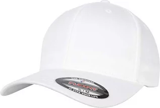 Czapki męskie - Flexfit FlexFit Organic Cotton Cap, biały, S/M 6277OC - grafika 1