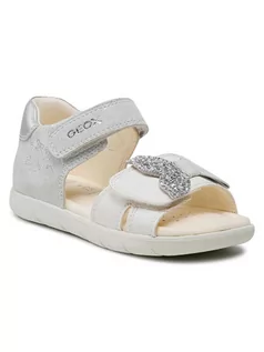 Buty dla dziewczynek - Geox Sandały B S. Alul G B151YD 0MABC C0007 S Biały - grafika 1