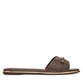 Klapki i japonki damskie - Klapki Aldo Alamassi 14190496 Brązowy - miniaturka - grafika 1