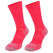 Skarpetki męskie - Skarpety Turystyczne Comodo Alpaca Lekkie Różowe 39-42 - miniaturka - grafika 1