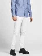 Spodnie męskie - Jack&Jones Chinosy Marco 12150148 Biały Slim Fit - miniaturka - grafika 1