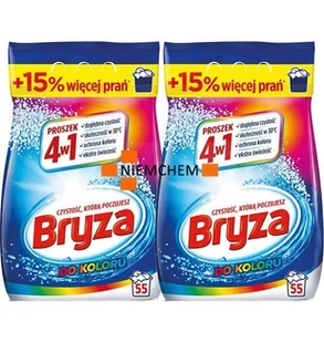 Bryza 4w1 do Koloru Proszek do Prania 110pr 2 x 3,575kg - Środki do prania - miniaturka - grafika 1