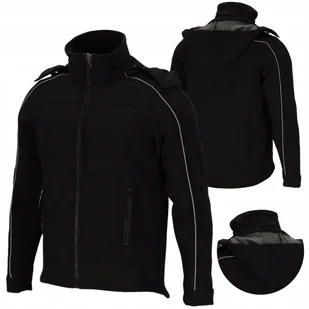 Kurtka ROBOCZA SOFTSHELL Bluza Robocza męska OCHRONNA ciepła WODOODPORNA - Odzież robocza - miniaturka - grafika 1