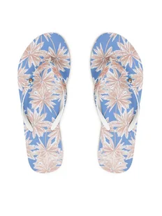 Roxy Japonki ARJL100870 Niebieski - Klapki i japonki damskie - miniaturka - grafika 1