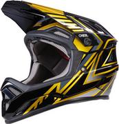 Kaski rowerowe - O'Neal O'Neal Backflip Helmet, czarny/złoty S | 55-56cm 2022 Kaski rowerowe 0500-432 - miniaturka - grafika 1