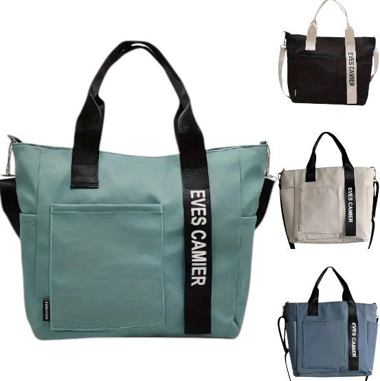 Torba torebka Crossbody damska na ramię na co dzień do szkoły pracy ZIELONA