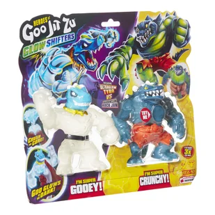 Goo Jit Zu,Figurki Glow Shifters Blazgon Vs Viper - Figurki dla dzieci - miniaturka - grafika 1