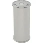 Zawiasy, okucia i inne akcesoria - Noga meblowa D-869 150 mm aluminium - miniaturka - grafika 1