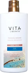 Vita Liberata Tinted Tanning Mousse With Pigment Pianka samoopalająca z pigmentem 200 ml (kolor dark) - Samoopalacze - miniaturka - grafika 1