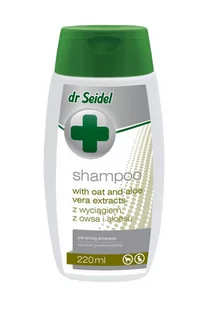Laboratorium DermaPharm Dr Seidel Szampon z wyciągiem z owsa i aloesu 220ml 48759-uniw - Szampony i odżywki dla psów - miniaturka - grafika 1