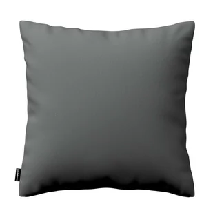 Dekoria Poszewka Kinga na poduszkę szary 43 × 43 cm Quadro 100-136-14 - Poszewki na poduszki - miniaturka - grafika 1