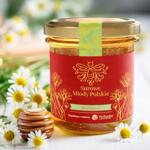 Surowy Miód Lipowy - Nuta Letniej Euforii - 400g - Miód - miniaturka - grafika 1