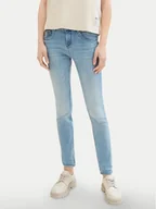 Spodnie damskie - Tom Tailor Jeansy 1041013 Niebieski Tapered Fit - miniaturka - grafika 1