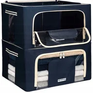 Pokrowce na ubrania - torba ze stelażem granat 24L 2 - miniaturka - grafika 1