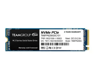 Team Group MP33  256GB (TM8FP6256G0C101) - Dyski SSD - miniaturka - grafika 1