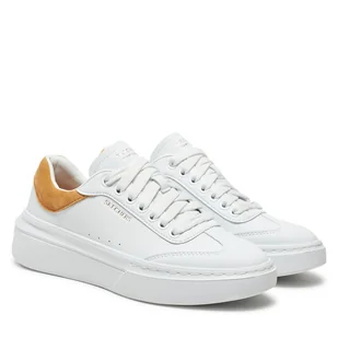 Sneakersy Skechers 185060/WTAN Biały - Sneakersy damskie - miniaturka - grafika 1