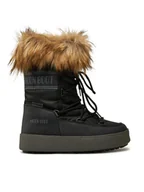 Śniegowce damskie - Moon Boot Śniegowce 80D2450060 Czarny - miniaturka - grafika 1