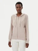 Bluzy damskie - BOSS Bluza Icon 50540064 Beżowy Regular Fit - miniaturka - grafika 1