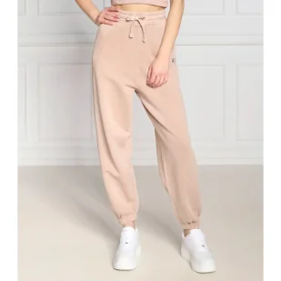 Tommy Jeans Spodnie dresowe TIMELESS 1 WASHED | Relaxed fit - Dresy damskie - miniaturka - grafika 1
