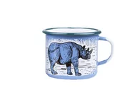 Kubki - Kubek emaliowany, niebieski Rhino - miniaturka - grafika 1