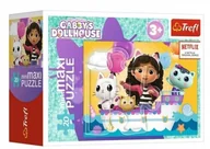 Puzzle - Puzzle 20 miniMaxi Kolorowy dzień Gabby 4 TREFL - miniaturka - grafika 1