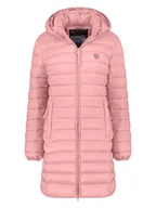 Kurtki damskie - Geographical Norway Płaszcz pikowany "Atikotal" w kolorze jasnoróżowym - miniaturka - grafika 1