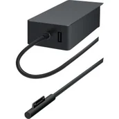Adaptery i przejściówki - Microsoft Surface 44W Power Supply adapter zasilający/ inwentor Wewnętrzna Czarny - miniaturka - grafika 1
