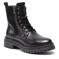 Botki damskie - Geox Trapery D Iridea F D16HRF 00043 C9999 Black - miniaturka - grafika 1