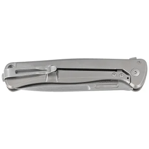 Nóż składany LionSteel Skinny Grey Titanium/Carbon Fiber, Stonewashed MagnaCut by Molletta (SK01 GY) - Noże - miniaturka - grafika 7