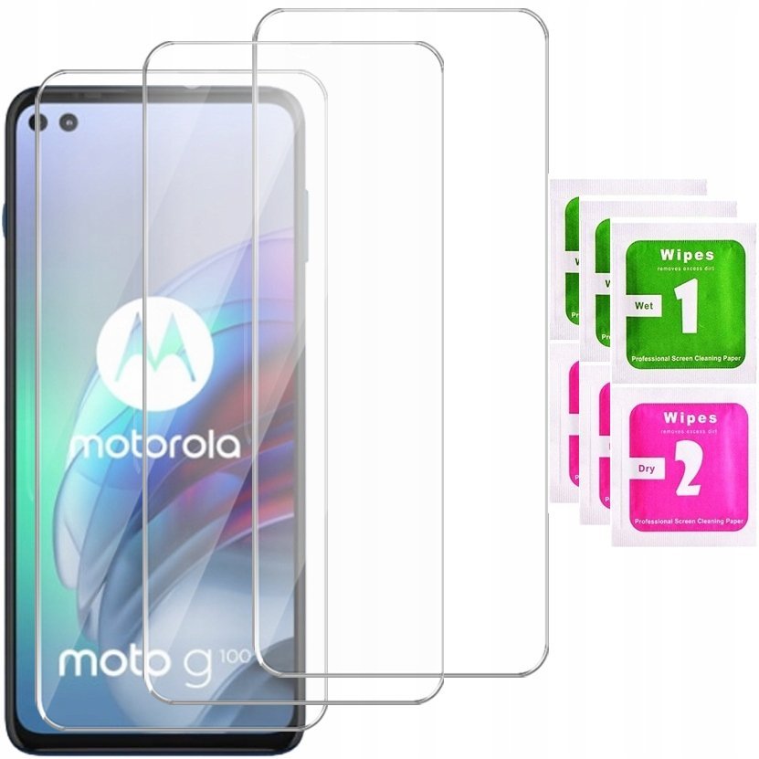 Szkło Hartowane do Motorola Moto G60 / G100 / G200 / G60S / G51 5G|3-pak