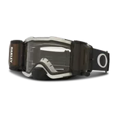 Gogle i okulary motocyklowe - Gogle Cross Oakley Front Line M Roll Off Czarny Metaliczny Szary - miniaturka - grafika 1