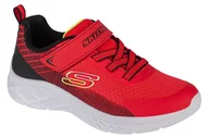 Moda i Uroda OUTLET - Skechers Microspec II - Zovrix 403924L-RDBK, dla chłopca, buty sneakers, Czerwony - miniaturka - grafika 1
