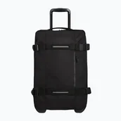 Walizki - Walizka podróżna American Tourister Urban Track 55 l asphalt black - miniaturka - grafika 1
