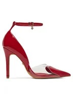 Czółenka - DeeZee Szpilki PX096 02 Czerwony - miniaturka - grafika 1