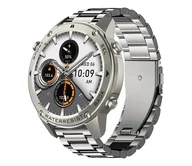Smartwatch - Aligator AW12SR Watch GPS 500 mAh IP69K Srebrny - miniaturka - grafika 1