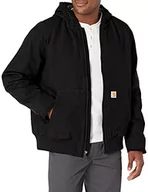 Kurtki męskie - Carhartt Duck Active Jacket Kurtka Mężczyźni, czarny, S - miniaturka - grafika 1