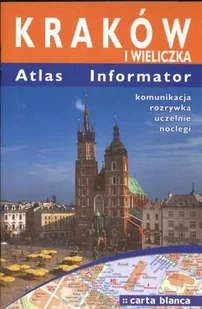 Kraków i Wieliczka. Atlas. Informator - Przewodniki - miniaturka - grafika 1