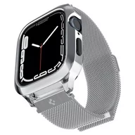 Akcesoria do smartwatchy - Pasek Spigen Metal Fit "Pro" do Apple Watch 4/5/6/7/8/SE (44/45mm) Silver - miniaturka - grafika 1